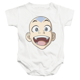 Avatar The Last Airbender Big Aang Face - Baby Bodysuit Baby Bodysuit Avatar The Last Airbender   