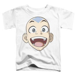 Avatar The Last Airbender Big Aang Face - Toddler T-Shirt Toddler T-Shirt Avatar The Last Airbender   