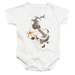 Avatar The Last Airbender Hang On Appa - Baby Bodysuit Baby Bodysuit Avatar The Last Airbender   