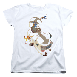 Avatar The Last Airbender Hang On Appa - Women's T-Shirt Women's T-Shirt Avatar The Last Airbender   