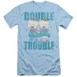 Rugrats Double Trouble - Men's Slim Fit T-Shirt Men's Slim Fit T-Shirt Rugrats   