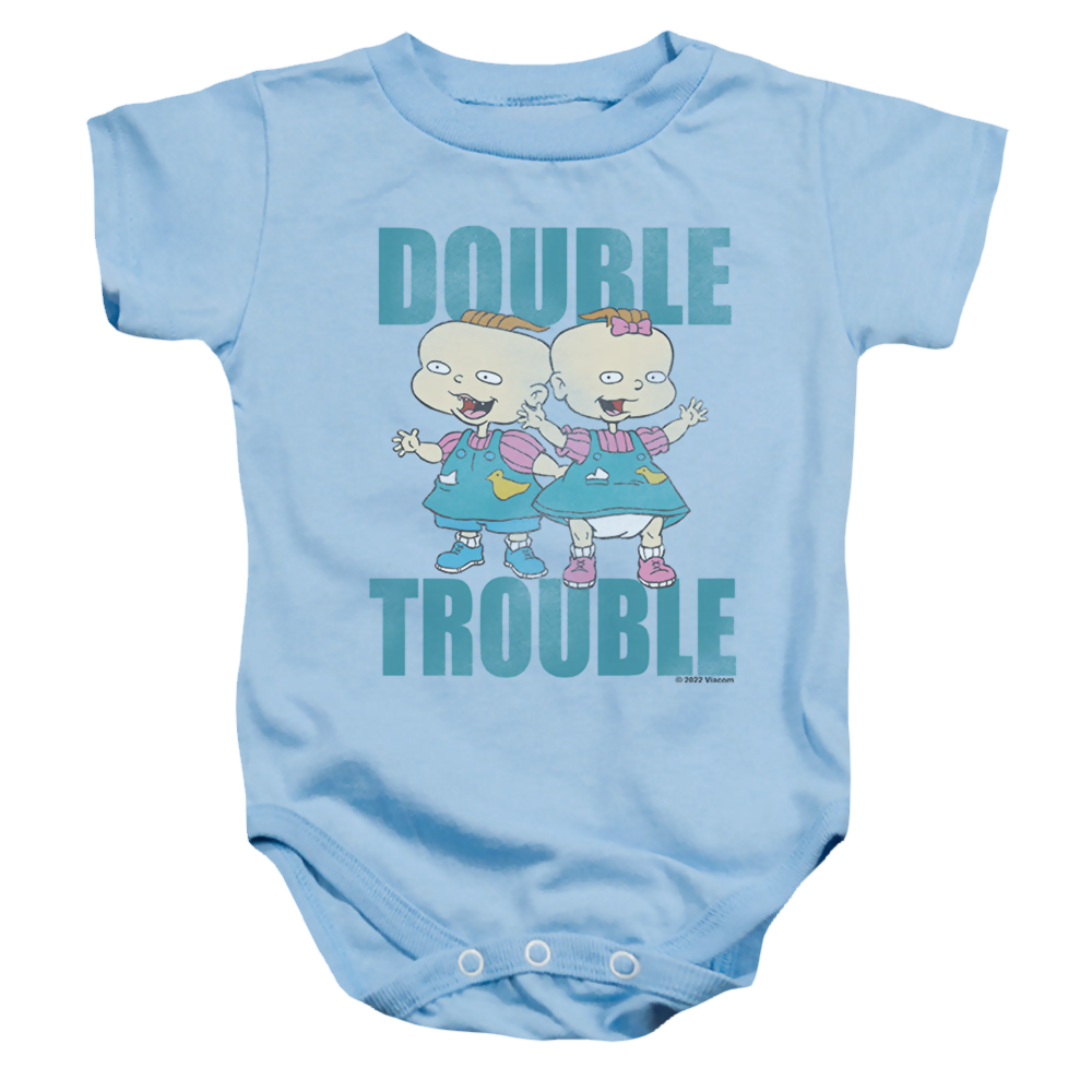 Rugrats Double Trouble - Baby Bodysuit Baby Bodysuit Rugrats   