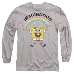 SpongeBob SquarePants Simple Imagination - Men's Long Sleeve T-Shirt Men's Long Sleeve T-Shirt SpongeBob SquarePants   