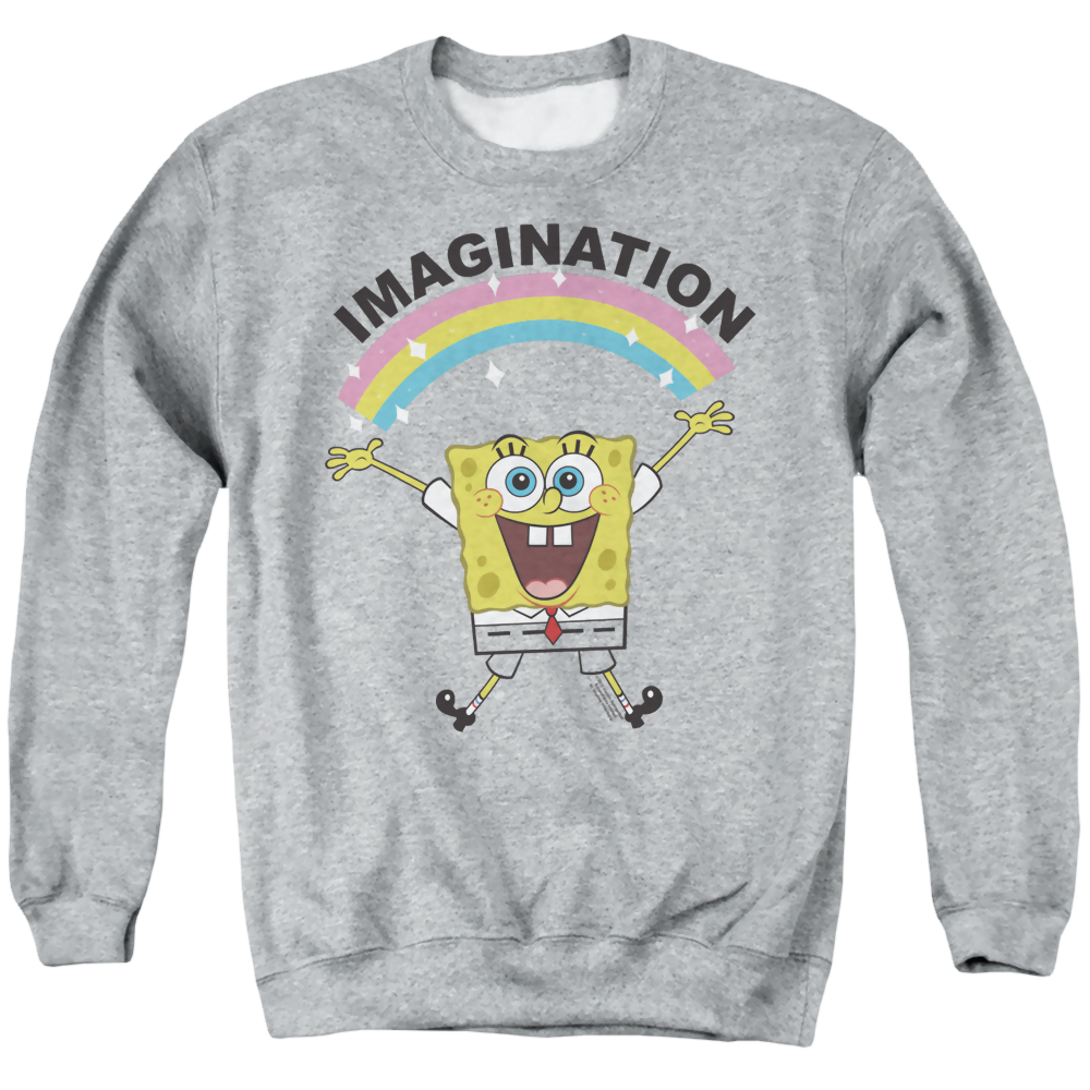 SpongeBob SquarePants Simple Imagination - Men's Crewneck Sweatshirt Men's Crewneck Sweatshirt SpongeBob SquarePants   