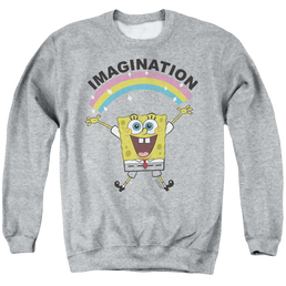 SpongeBob SquarePants Simple Imagination - Men's Crewneck Sweatshirt Men's Crewneck Sweatshirt SpongeBob SquarePants   