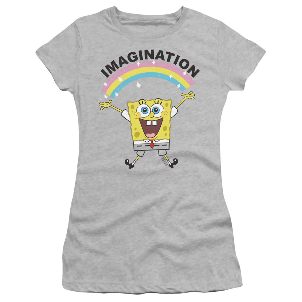 SpongeBob SquarePants Simple Imagination - Juniors T-Shirt Juniors T-Shirt SpongeBob SquarePants   