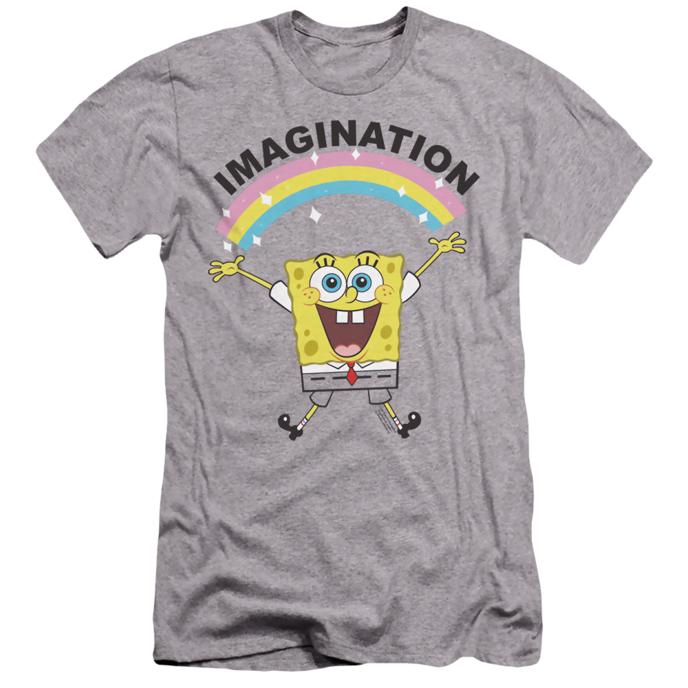SpongeBob SquarePants Simple Imagination - Men's Premium Slim Fit T-Shirt Men's Premium Slim Fit T-Shirt SpongeBob SquarePants   