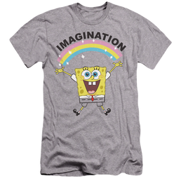 SpongeBob SquarePants Simple Imagination - Men's Premium Slim Fit T-Shirt Men's Premium Slim Fit T-Shirt SpongeBob SquarePants   