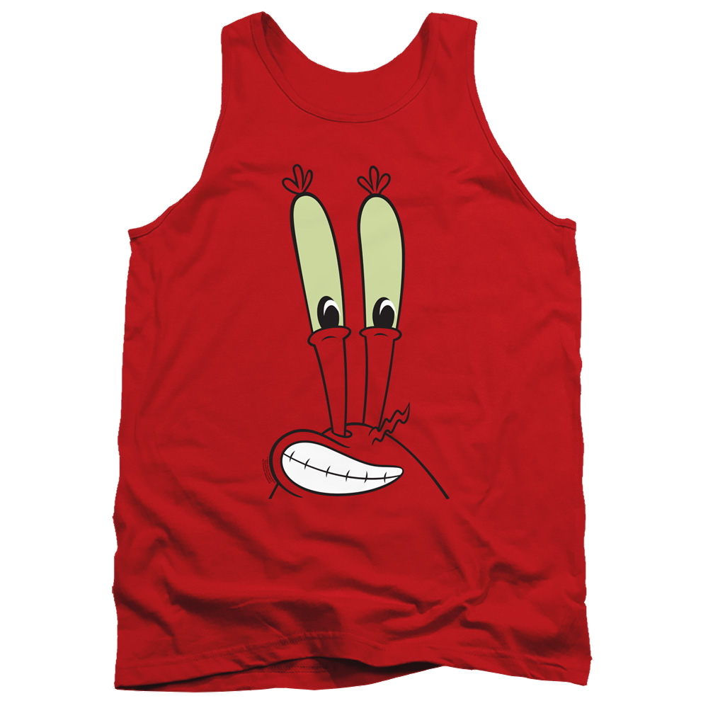 SpongeBob SquarePants Mr. Krabs Smile Face - Men's Tank Top Men's Tank SpongeBob SquarePants   