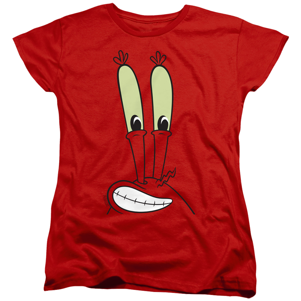 SpongeBob SquarePants Mr. Krabs Smile Face - Women's T-Shirt Women's T-Shirt SpongeBob SquarePants   
