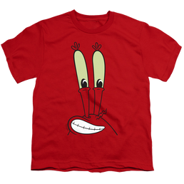 SpongeBob SquarePants Mr. Krabs Smile Face - Youth T-Shirt Youth T-Shirt (Ages 8-12) SpongeBob SquarePants   
