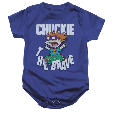 Royal baby bodysuit with Rugrats Chuckie The Brave graphic