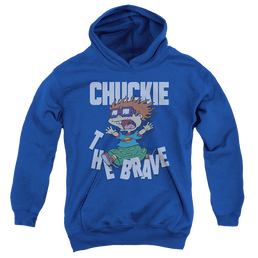 Rugrats Chuckie The Brave - Youth Hoodie Youth Hoodie (Ages 8-12) Rugrats   