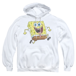 SpongeBob SquarePants Happy Running Spongebob - Pullover Hoodie Pullover Hoodie SpongeBob SquarePants   