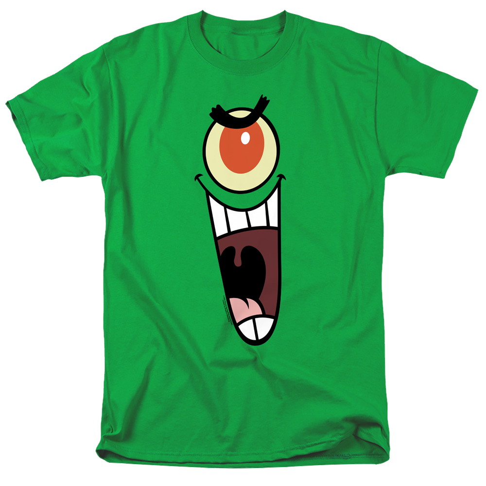 SpongeBob SquarePants Plankton Sinister Face - Men's Regular Fit T-Shirt Men's Regular Fit T-Shirt SpongeBob SquarePants   