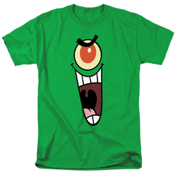 SpongeBob SquarePants Plankton Sinister Face - Men's Regular Fit T-Shirt Men's Regular Fit T-Shirt SpongeBob SquarePants   