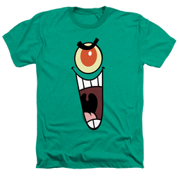 SpongeBob SquarePants Plankton Sinister Face - Men's Heather T-Shirt Men's Heather T-Shirt SpongeBob SquarePants   
