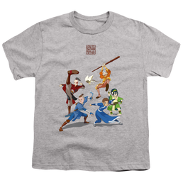 Avatar The Last Airbender Group - Youth T-Shirt Youth T-Shirt (Ages 8-12) Avatar The Last Airbender   