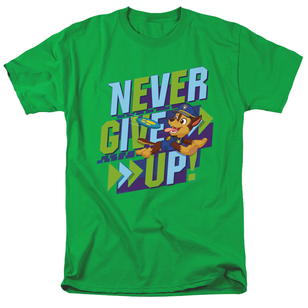 Paw Patrol Never Give Up - Men's Regular Fit T-Shirt Men's Regular Fit T-Shirt Paw Patrol   