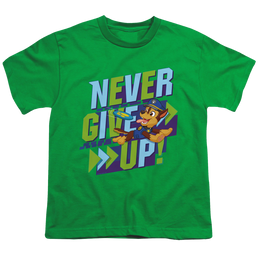 Paw Patrol Never Give Up - Youth T-Shirt Youth T-Shirt (Ages 8-12) Paw Patrol   