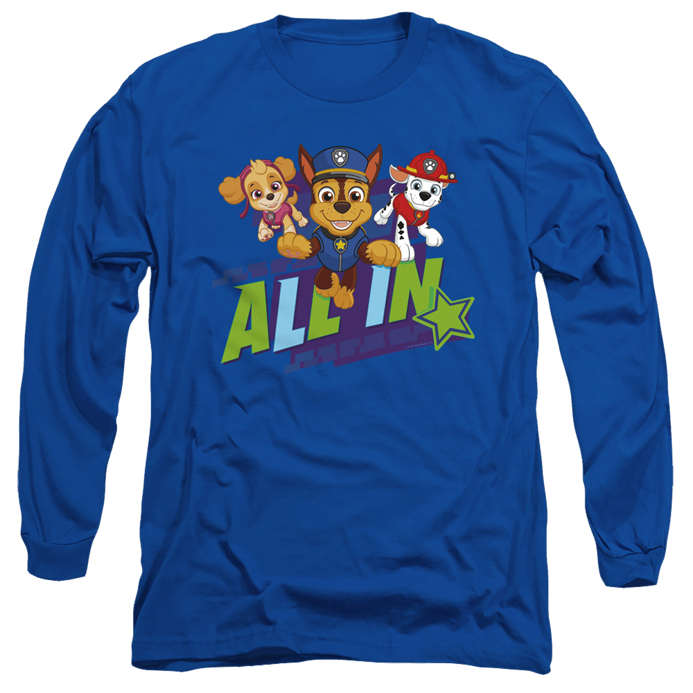 Paw Patrol All In - Men's Long Sleeve T-Shirt Men's Long Sleeve T-Shirt Paw Patrol   