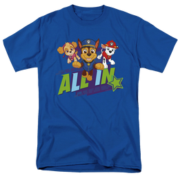 Paw Patrol All In - Men's Regular Fit T-Shirt Men's Regular Fit T-Shirt Paw Patrol   