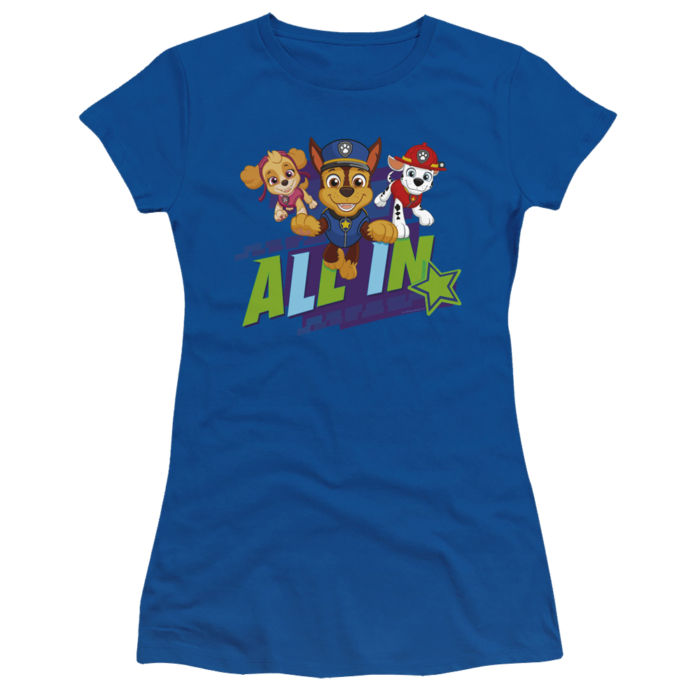 Paw Patrol All In - Juniors T-Shirt Juniors T-Shirt Paw Patrol   
