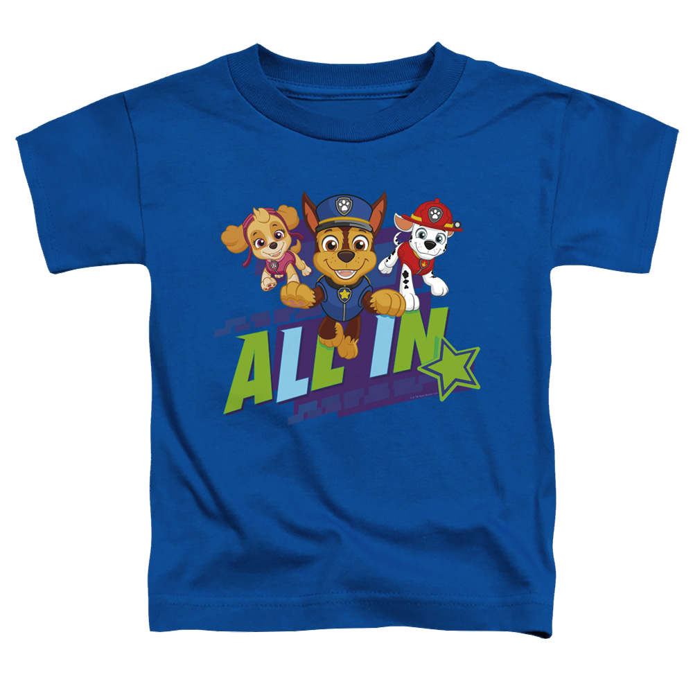 Paw Patrol All In - Kid's T-Shirt Kid's T-Shirt (Ages 4-7) Paw Patrol   