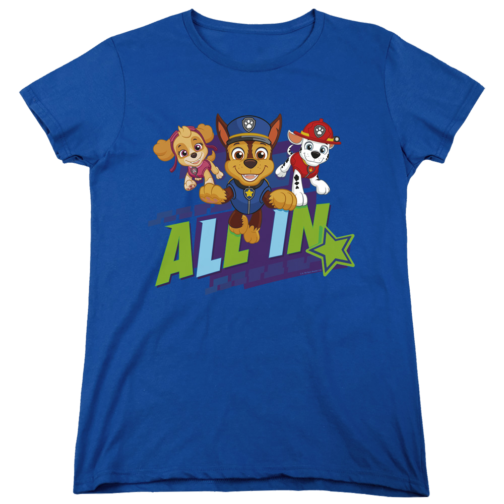 Paw Patrol All In - Women's T-Shirt Women's T-Shirt Paw Patrol   