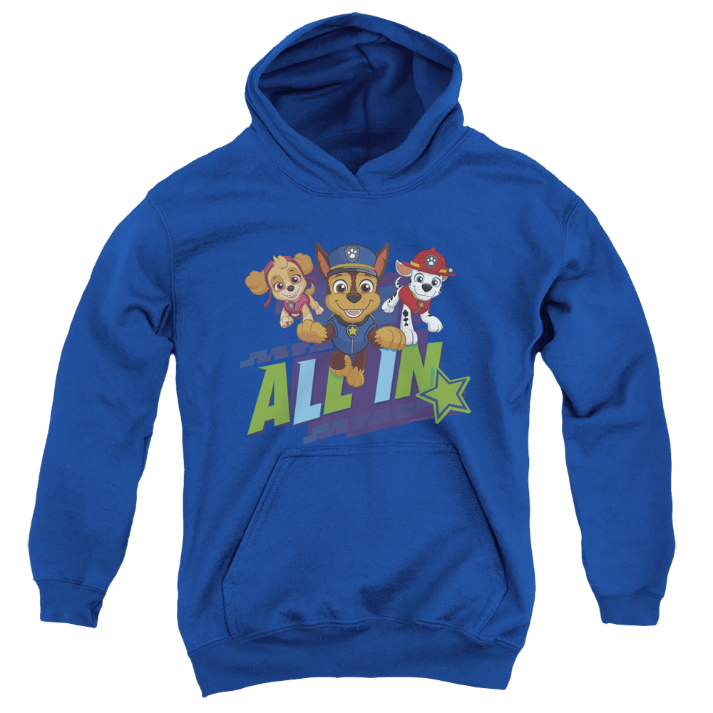 Paw Patrol All In - Youth Hoodie Youth Hoodie (Ages 8-12) Paw Patrol   