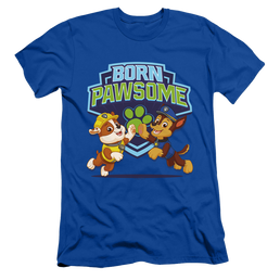 Paw Patrol Born Pawsome - Men's Slim Fit T-Shirt Men's Slim Fit T-Shirt Paw Patrol   