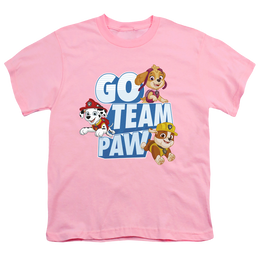 Paw Patrol Go Team Paw - Youth T-Shirt Youth T-Shirt (Ages 8-12) Paw Patrol   