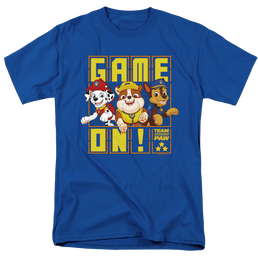 Paw Patrol Game On  Team Paw - Men's Regular Fit T-Shirt Men's Regular Fit T-Shirt Paw Patrol   