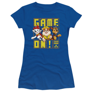 Royal juniors t-shirt with Paw Patrol Game On Team Paw graphic