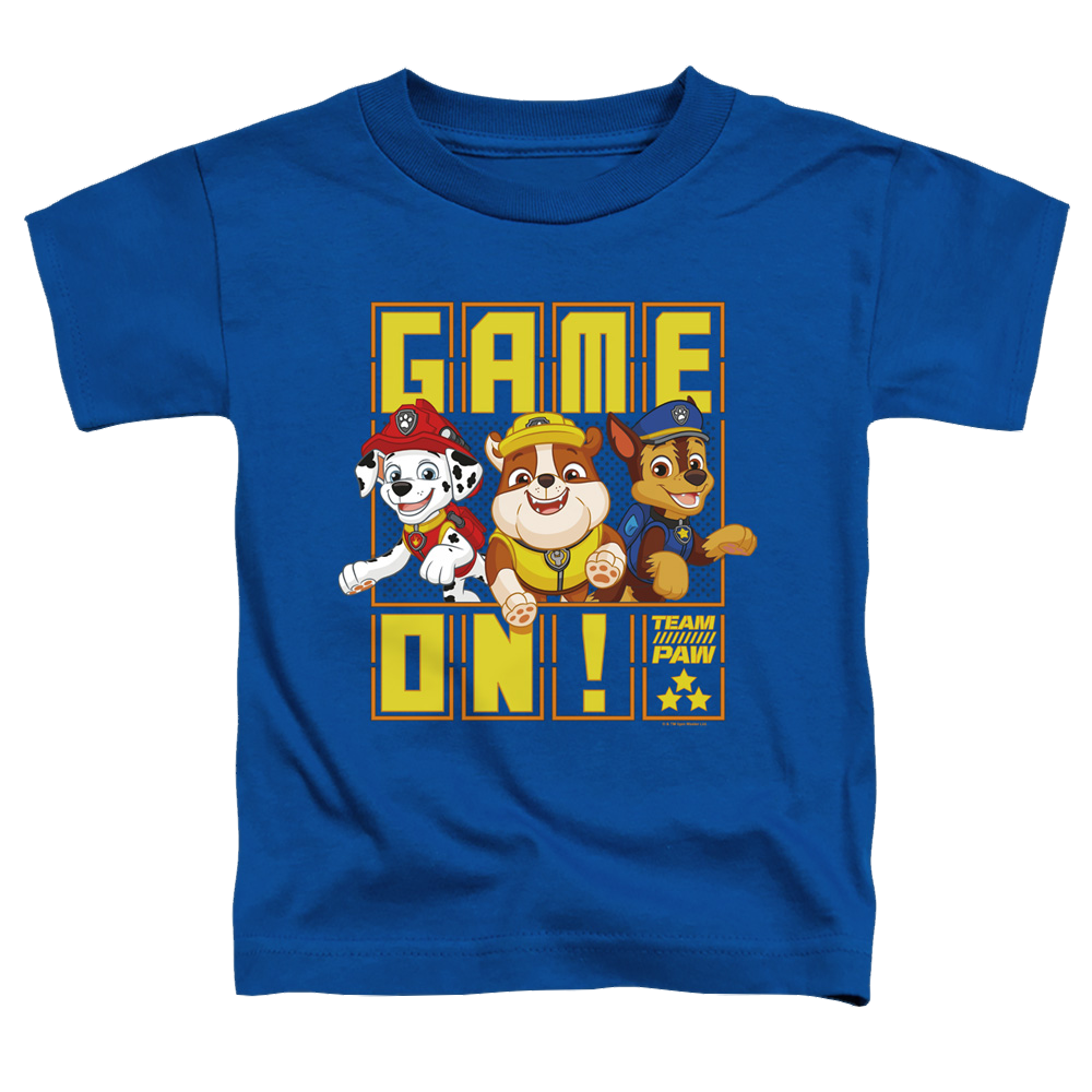 Paw Patrol Game On  Team Paw - Kid's T-Shirt Kid's T-Shirt (Ages 4-7) Paw Patrol   