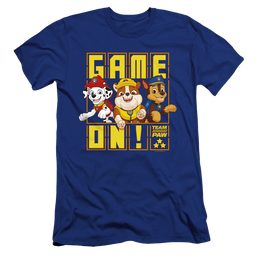 Paw Patrol Game On  Team Paw - Men's Premium Slim Fit T-Shirt Men's Premium Slim Fit T-Shirt Paw Patrol   