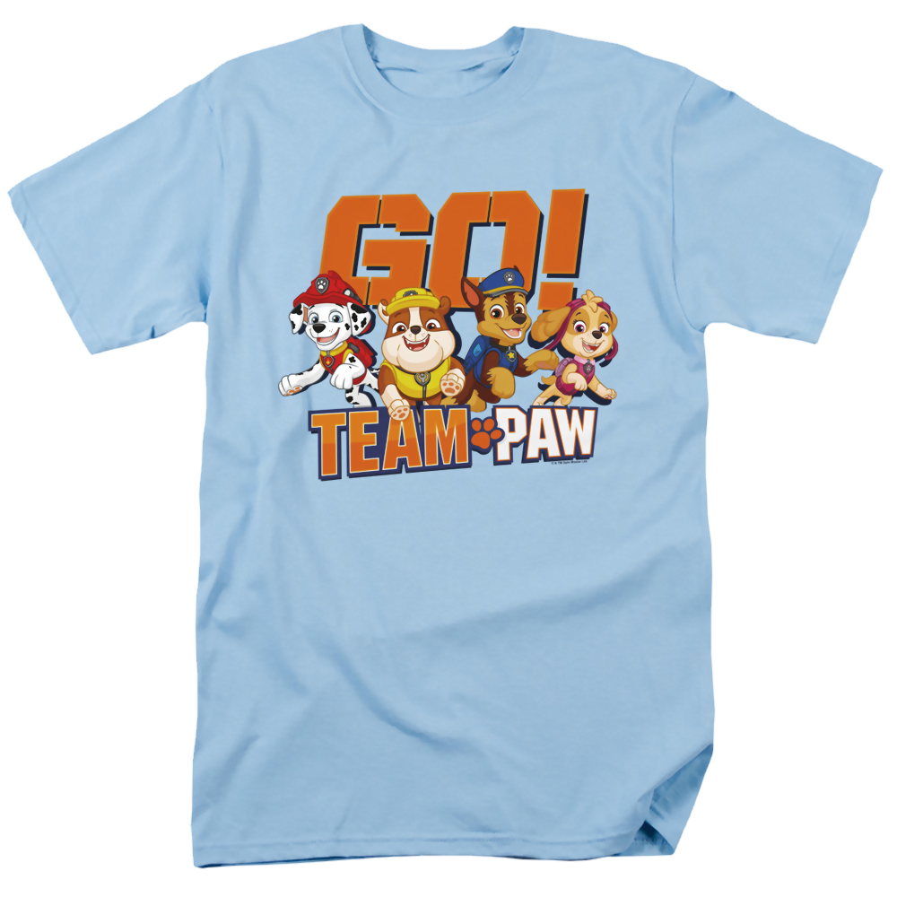 Paw Patrol Go! Team Paw - Men's Regular Fit T-Shirt Men's Regular Fit T-Shirt Paw Patrol   