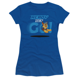 Paw Patrol Ready Set Go! Chase - Juniors T-Shirt Juniors T-Shirt Paw Patrol   