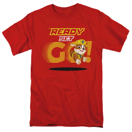 Paw Patrol Ready Set Go! Rubble - Men's Regular Fit T-Shirt Men's Regular Fit T-Shirt Paw Patrol   