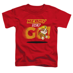 Paw Patrol Ready Set Go! Rubble - Kid's T-Shirt Kid's T-Shirt (Ages 4-7) Paw Patrol   