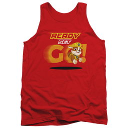 Paw Patrol Ready Set Go! Rubble - Men's Tank Top Men's Tank Paw Patrol   
