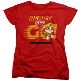 Paw Patrol Ready Set Go! Rubble - Women's T-Shirt Women's T-Shirt Paw Patrol   