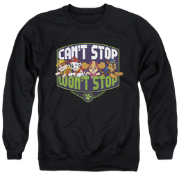 Paw Patrol Can'T Stop Won'T Stop - Men's Crewneck Sweatshirt Men's Crewneck Sweatshirt Paw Patrol   