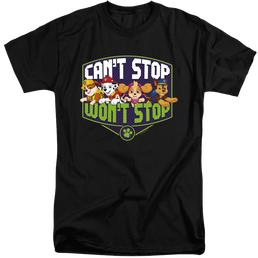 Paw Patrol Can'T Stop Won'T Stop - Men's Tall Fit T-Shirt Men's Tall Fit T-Shirt Paw Patrol   