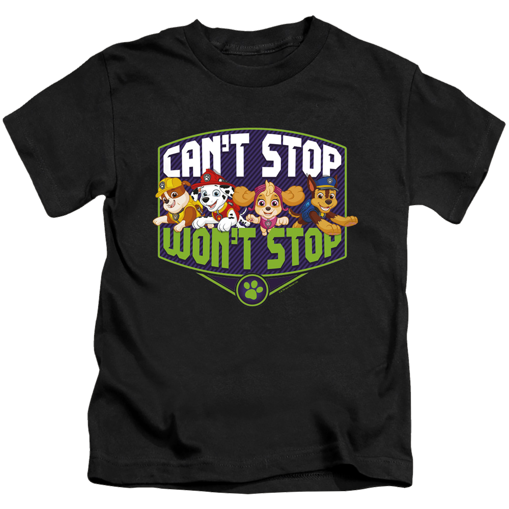 Paw Patrol Can'T Stop Won'T Stop - Kid's T-Shirt Kid's T-Shirt (Ages 4-7) Paw Patrol   