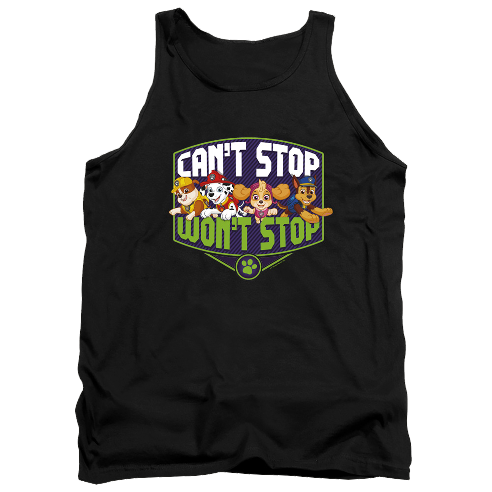 Paw Patrol Can'T Stop Won'T Stop - Men's Tank Top Men's Tank Paw Patrol   