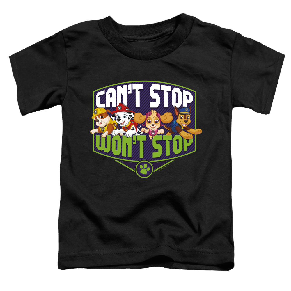 Paw Patrol Can'T Stop Won'T Stop - Toddler T-Shirt Toddler T-Shirt Paw Patrol   