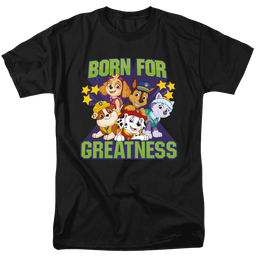 Paw Patrol Born For Greatness - Men's Regular Fit T-Shirt Men's Regular Fit T-Shirt Paw Patrol   