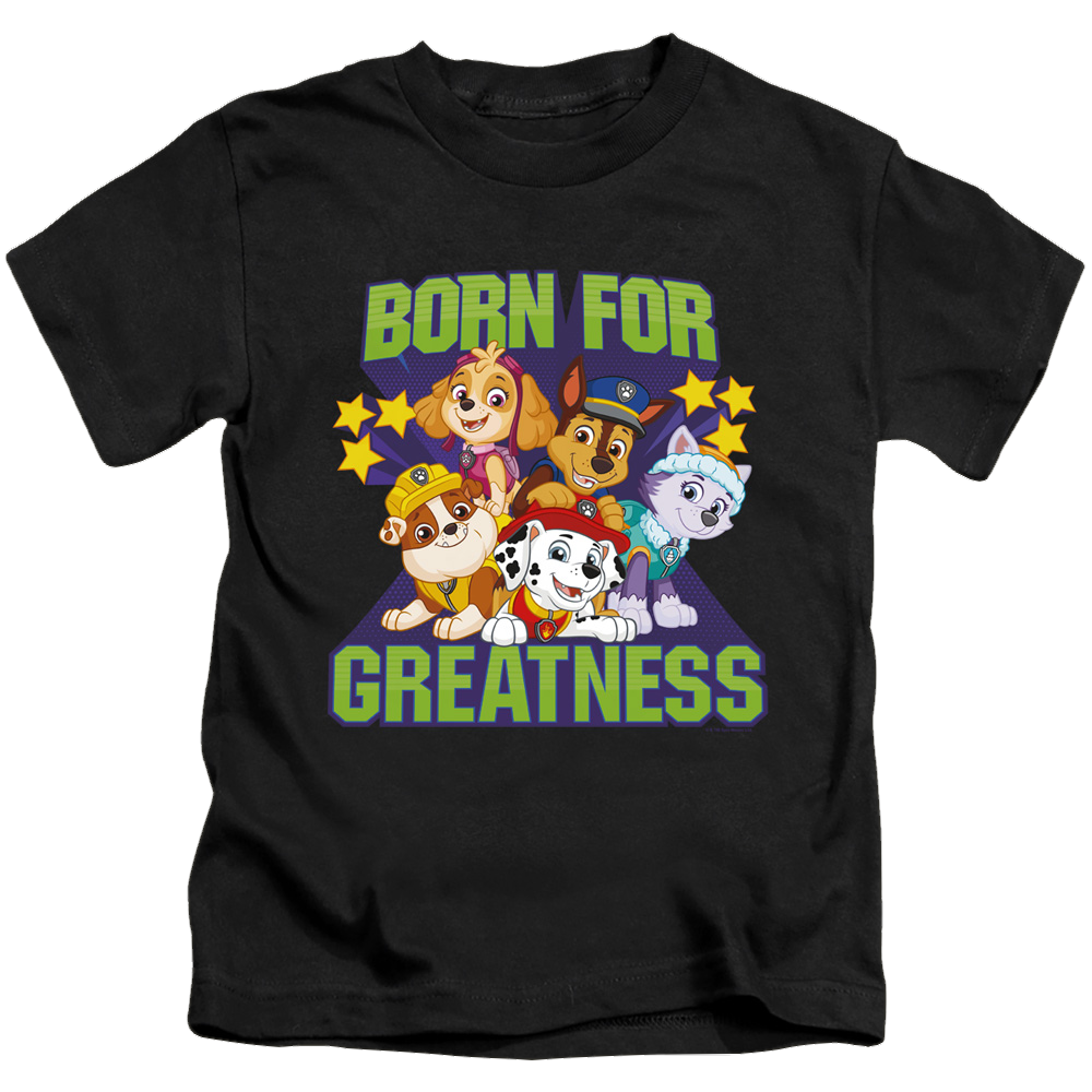 Paw Patrol Born For Greatness - Kid's T-Shirt Kid's T-Shirt (Ages 4-7) Paw Patrol   