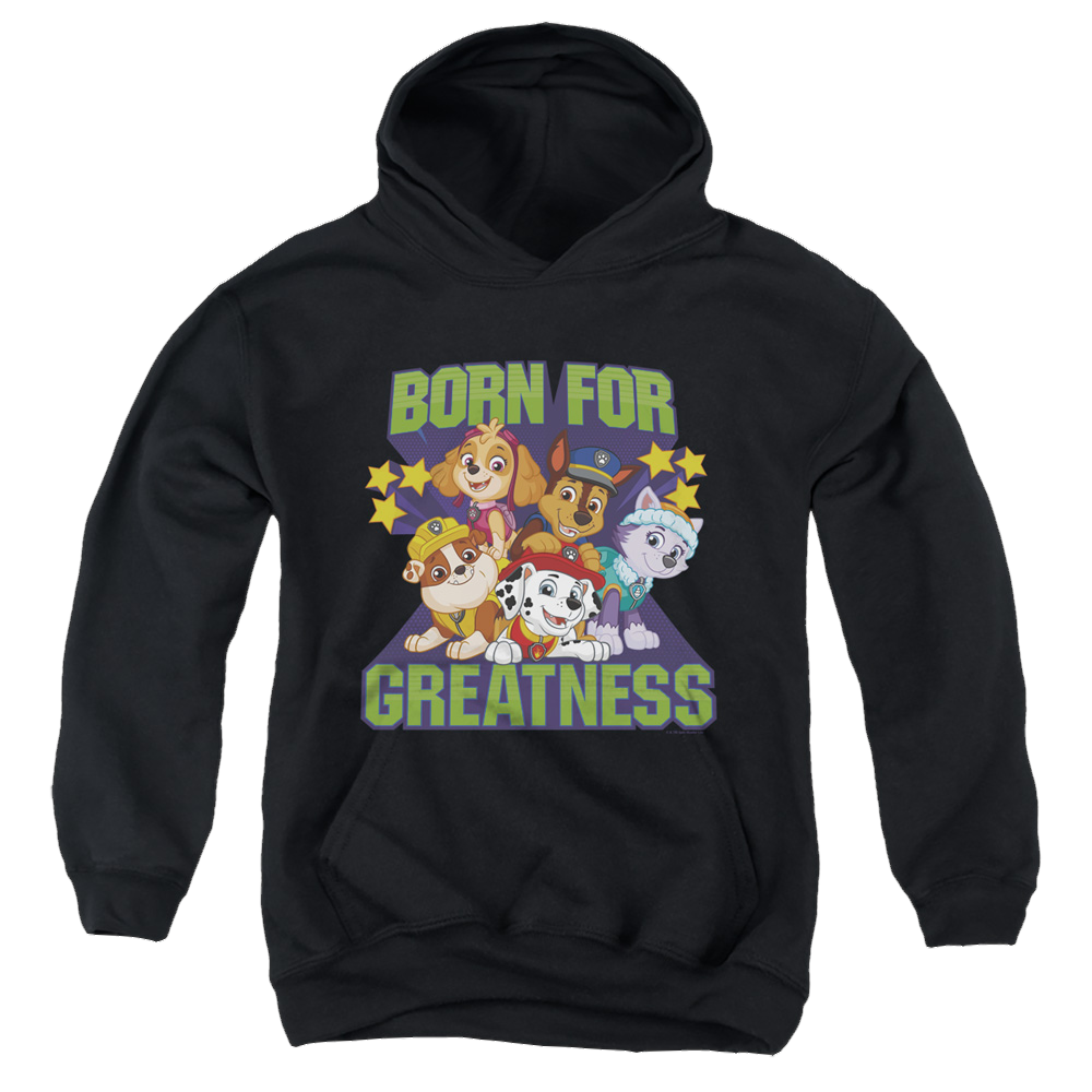 Paw Patrol Born For Greatness - Youth Hoodie Youth Hoodie (Ages 8-12) Paw Patrol   